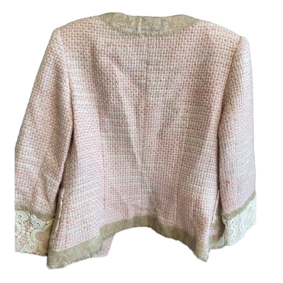 Jovani Jacket Light Pink - Picture 3 of 4